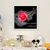 Flower - 9CT Full Beaded Cross Stitch Kit(35x35cm)