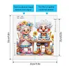 (US Local)4Pack Old Couple-Special Shaped Diamond Painting Kit(30x30cm)