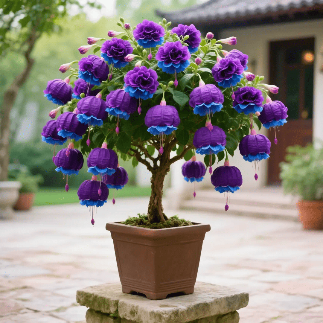Ruby-🔔Double Fuchsia Bulbs