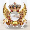 Angel Wing Acrylic Diamond Painting Mirror Kit for Bedroom Dressing Table