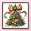 Bow Christmas Tree-11CT Stamped Cross Stitch 40*40cm/15.75*15.75in