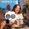 2pcs Diamond Painting 2D Flat Lion Pendant Decor for Home & Windows