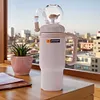 24oz Stainless Steel Whale Fountain Tumbler Perfect for Kids Teens and Adults