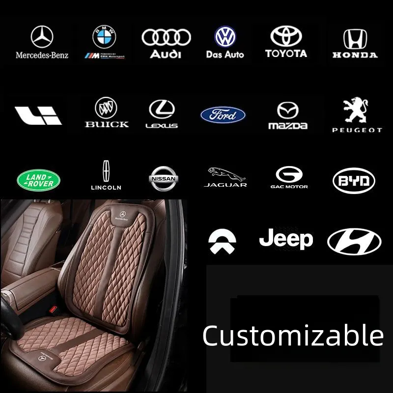 Car Seat Cushion Deerskin Car Winter Short Plush Seat Cushion Seat Headrest