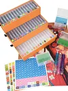 2-in-1 Diamond Art Storage Containers & Line-Up Tray, Upgrade Convex Point Bottom Design for Efficient Crafting DIY Diamond Art Accessories