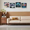 (US Local)4Pack Tree-Special Shaped Diamond Painting Kit(30x30cm)