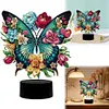 Cute Butterfly DIY Diamonds Painting Table Lamp 5D Diamond Painting Night Light