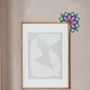 (US Local)Mandala Diamond Painting Art Door Right Angle Sign for Indoor Outdoor Wall