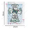Diamond Painting-DIY Crystal Rhinestone Butterfly and Cross