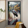 (US Local)Crane-11CT Stamped Cross Stitch Kit(40x70cm)