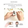 DIY Embroidered Butterfly Brooch Embroidery Butterfly Lapel Pin Clothes Decoration for Backpack Pants T-Shirt Jacket Bags Dress Jeans