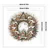 Wreath-14CT Counted Cross Stitch Kit(40x40cm)