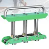 [US Local Warehouse] Sheet Metal Bender One Station Disc Sheet Metal Bending Machine Plate Folding Machine Drip Folding Tool For Rain Diverter & Making Folding Edges