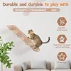 Cat Stairs Wall Mounted Cat Climbing Shelf Wooden Cat Wall Steps for Cats