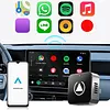 2 in 1 Wireless CarPlay Android Auto Adapter Plug & Play for Factory Wired Cars