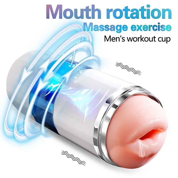 Fully Automatic Rotary Vibration Exercise Fleshlight