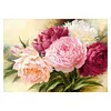 (Multi Style)[Multi-Style]Peony-Full Embroidery 3 strands 11CT Stamped Cross Stitch-40*53CM