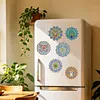 DIY Diamond Painting Double Layer Rotating Fridge Magnet Special Shaped Diamond Art Craft Kit