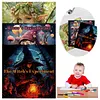3PCS Witch Coloring Book Set Mindfulness Art Books for Adults 