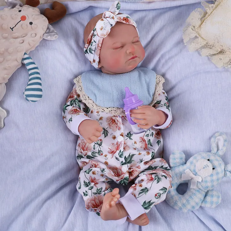 Babeside Sleeping Reborn Baby Loki 17" Newborn Boy Best Gift for Kids