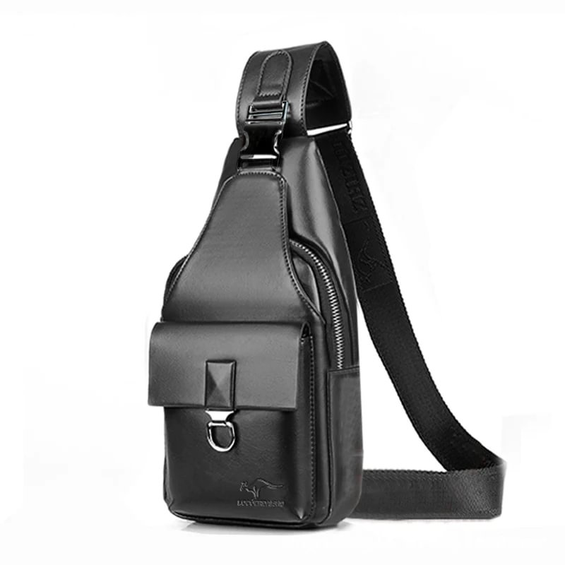 Chest Bag, Wallet, Fashion, Leisure, One Shoulder Leather Bag, Messenger bag