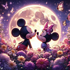 (Multi-Style) Mickey Minnie Disney-Full Round Diamond Painting 30*30cm