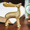 Light luxury brass creative shape deer beer bottle opener