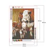 Cow Calf-Full Round Diamond Painting 30*40cm/40*50cm