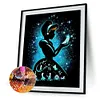 (Multi-Size Round/Square) Cinderella - Full Diamond Painting-(Silhouette style)