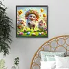 Diamond Painting -DIY Round Drill Easter Chicken(40x40cm)