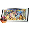 (Big Size) 5D Diamond Painting  Family Full Round Drill DIY Cartoon Rhinestone