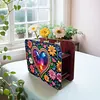 5D DIY Special Shape Double Sided Drills Diamond Painting Wooden Desk Ornament Flower Vase Decor Kit