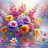 Diamond Painting-DIY Full Round Drill Flowers
