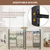 [US Local Warehouse] 13 Rolls Vinyl Roll Holder with Adjustable Hanging Rod for Wallpaper Window Film