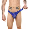 Men's Lace Thong Sexy Underwear Transparent Thong