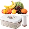 [US Local Warehouse] Vacuum Food Storage Box Large Capacity for Fruits Vegetables (2.1 Manual Pump)
