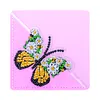 6pcs DIY Rhinestones Mosaic Diamond Painting Corner Bookmark Kit