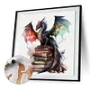 Flying Dragon In Book-Paint by Numbers Acrylic Paintingg 40*40CM(Watercolor)(HOT)