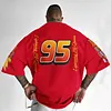 Oversize Sports Car Print T-shirt by Inlyline