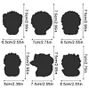 6Pcs Sunflower Animals Diamond Painting Fridge Magnet Diamond Art Magnets Decals Kit
