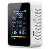 5 In 1 Air Quality Monitor CO2 Detector CO2 TVOC HCHO AQI Tester for Home Office