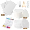 Magic Puffy Paint Kit with 12 Marker&Chian Pen 3D Drawing Magic Canvas Sponge