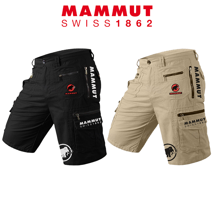 Męskie letnie, oddychające, wielofunkcyjne spodenki outdoorowe MAMMUT&reg;, nowe (opakowanie 2 szt.)