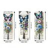 3Pcs DIY Butterfly Flower-Diamond Painting Bookmark