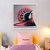 (Counted/Stamped)Piano Girl-11CT Cross Stitch 40*40cm