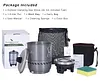  2-3 Person Camping Windproof Cooking System with Heat Exchanger Pot for Backpacking Hiking BVS01