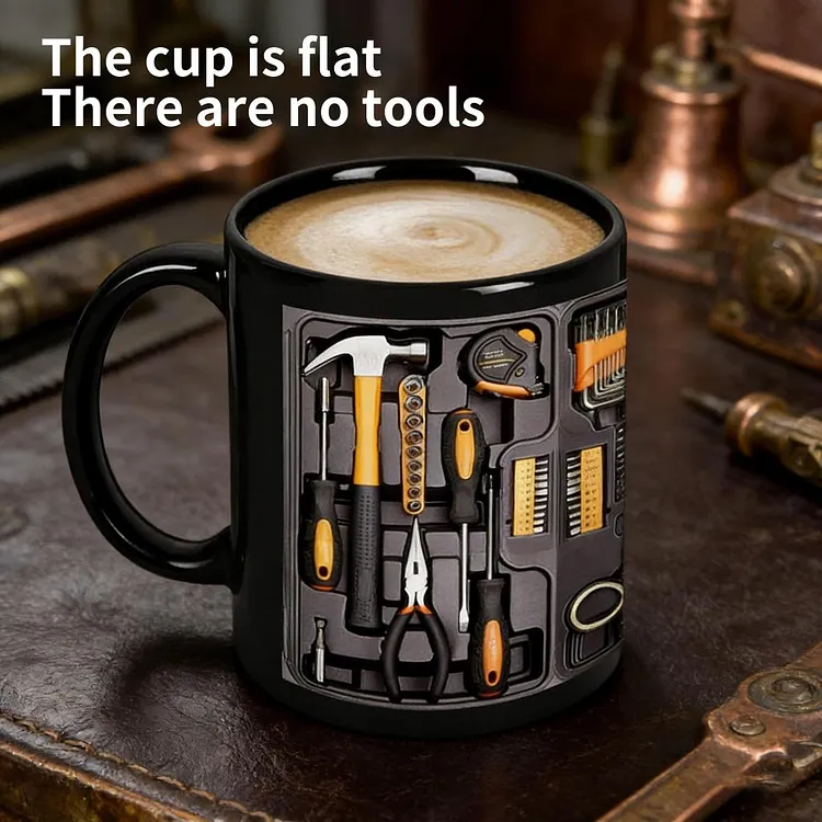 Unique Mechanic Gift Mug | Funny Toolbox Design | 11oz Coffee Cup | Auto Mechanic Birthday/Holiday/Christmas Present