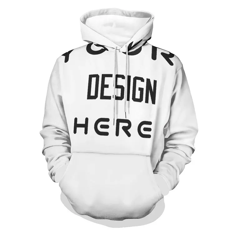Full Print Personalized Design Men's Adult Hoodie 230 grams