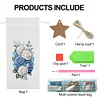Diamond Art Wine Bottle Bags Covers DIY Diamond Painting Wine Bags (Bouquet)