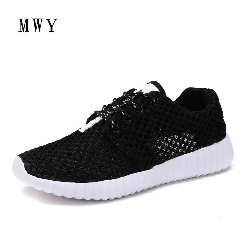 Women Shoes Breathable Mesh Hollow Female Network Soft Lightweight Casual Shoes dames sneakers damesschoenen zapatillas Soft